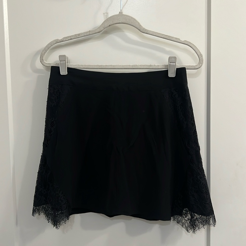 Madewell lace mini skirt